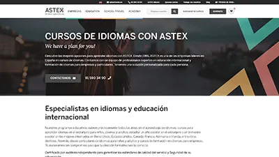Astex — Cursos de idiomas